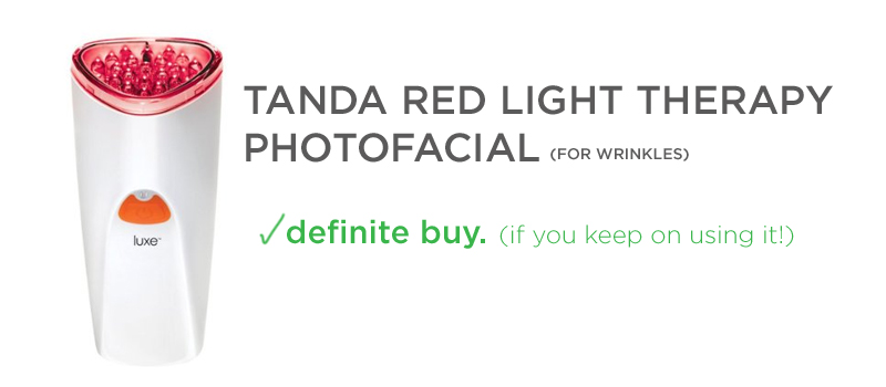 tanda red light therapy reviews