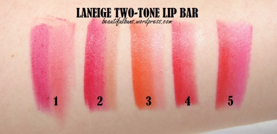 review laneige two tone lip bar