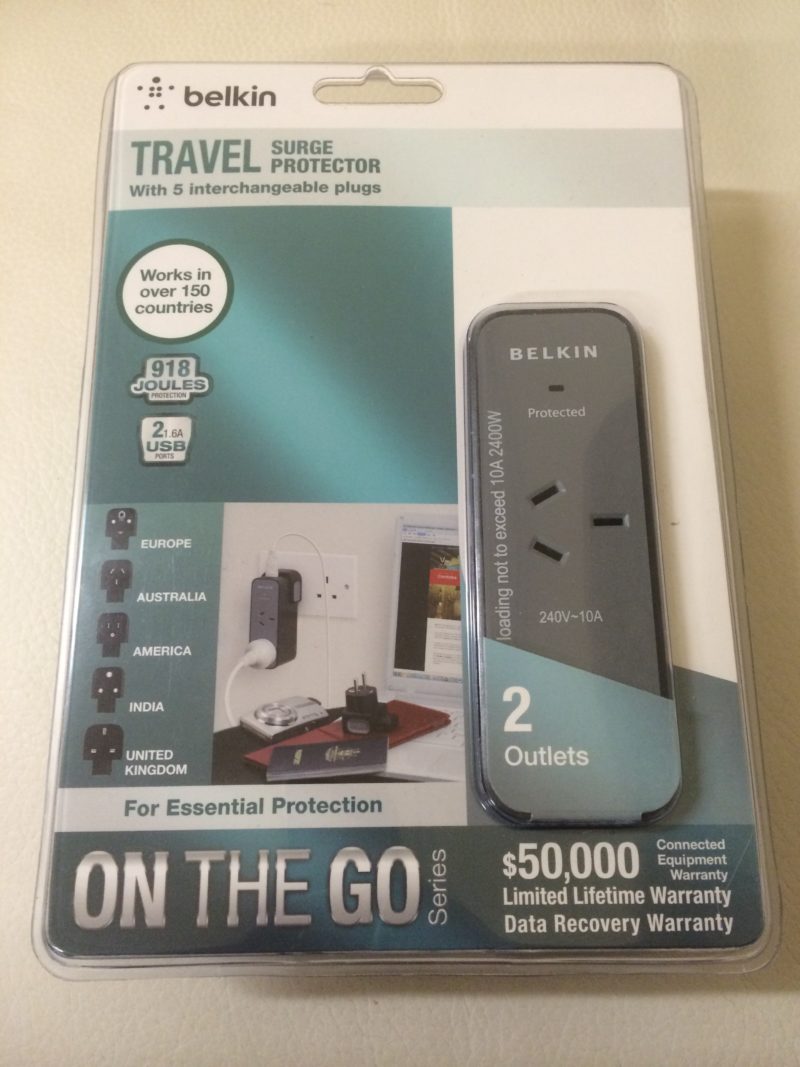 belkin travel surge protector review