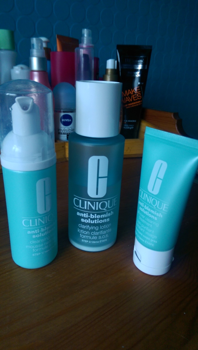 clinique anti blemish 3 step review