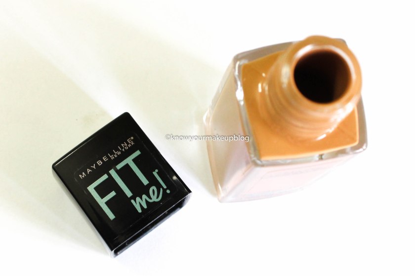 maybelline fit me foundation toffee caramel review