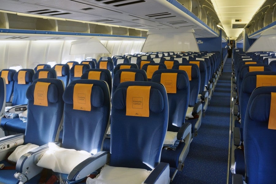 klm economy comfort seat review