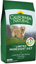 california natural dog food reviews