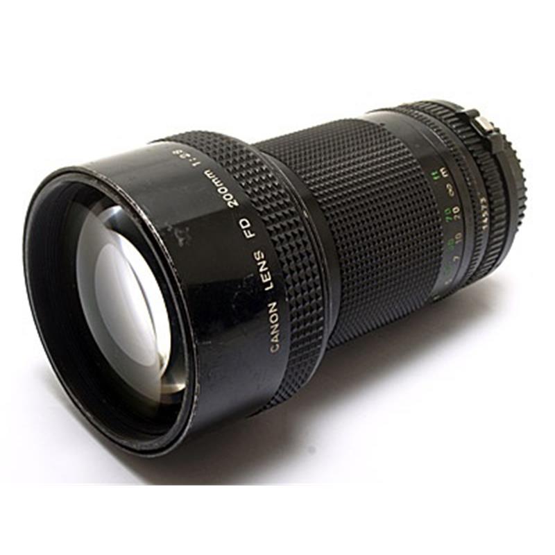 canon fd 200mm f4 review