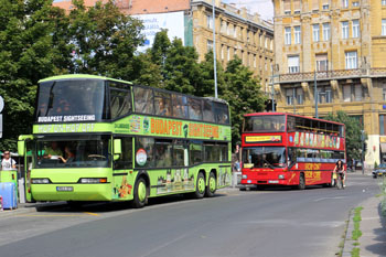 hop on hop off bus budapest review