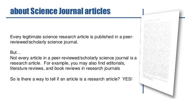 how to tell if peer reviewed journal