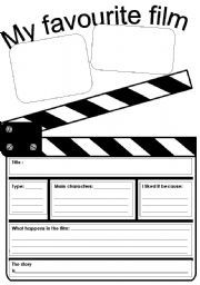 movie review template for kids