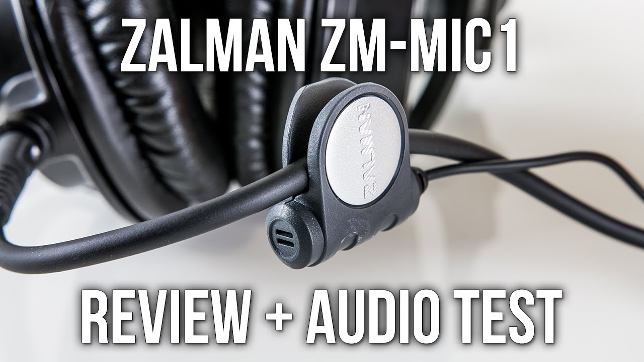 zalman microphone zm mic1 review